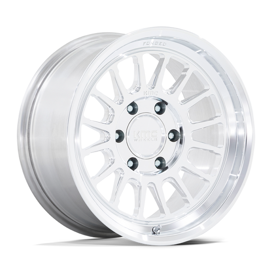 KMC KM447 IMPACT FORGED MONOBLOCK 18x9 18 6x139.7 RAW MACHINED