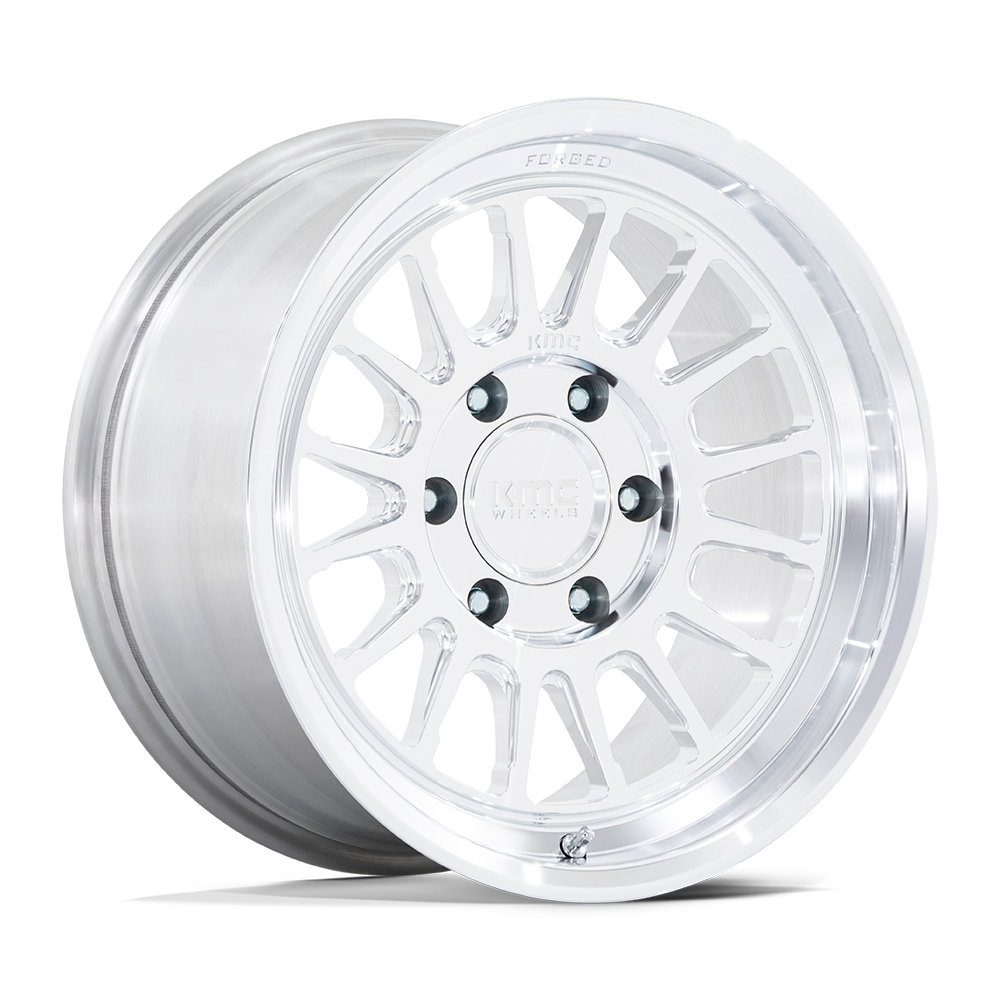KMC KM447 IMPACT FORGED MONOBLOCK 17x8.5 -10 6x139.7 RAW MACHINED