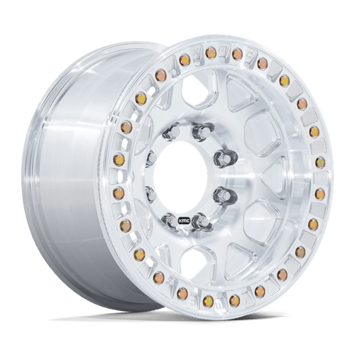 KMC KM450 MESA FORGED SLOTTED BEADLOCK 17X9 -12 6X165.1 RAW MACHINED