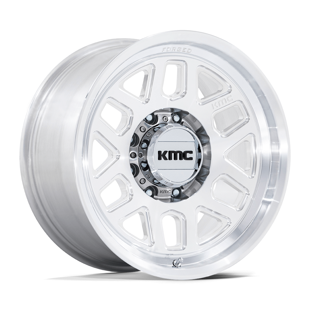 Kmc KM451 MESA FORGED MONOBLOCK - 18x9 -12mm 8x165.1 RAW MACHINED Wheel | KM451DX18908012N