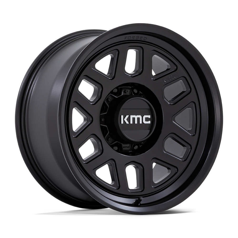 KMC KM451 MESA FORGED MONOBLOCK 18X9 18 8X165.1 SATIN BLACK