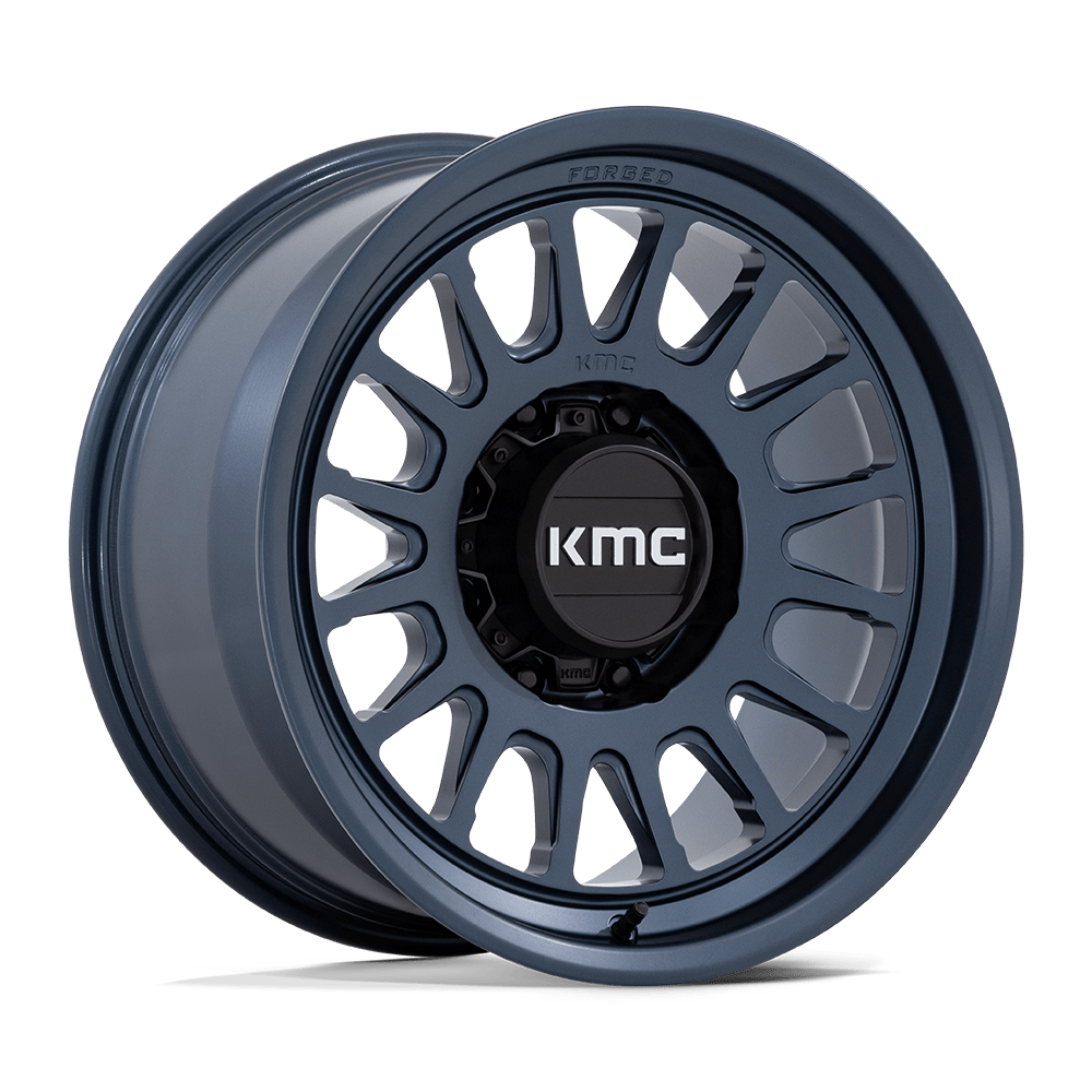 KMC KM452 IMPACT FORGED MONOBLOCK 18x9 18 8x180 METALLIC BLUE