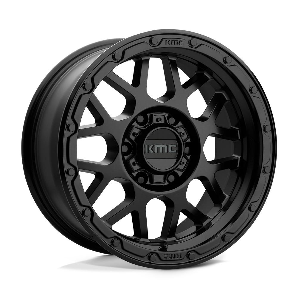 Kmc KM535 GRENADE OFF-ROAD - 17x9 -12mm 5x127 MATTE BLACK Wheel | KM53579050712N