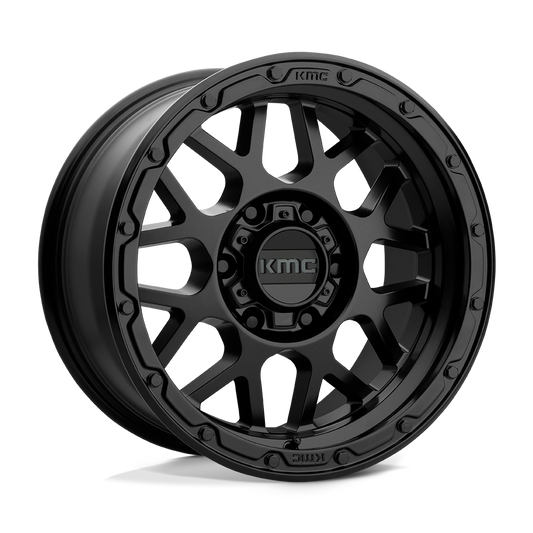 Kmc KM535 GRENADE OFF-ROAD - 17x9 -12mm 5x127 MATTE BLACK Wheel | KM53579050712N