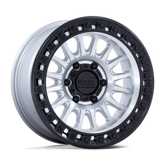 Kmc KM552 IMS - 17x8.5 -10mm 6x139.7 MACHINED W/ MATTE BLACK LIP Wheel | KM552DB17856810N