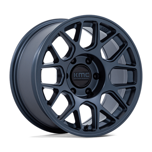 KMC KM730 HATCHET 17x8.5 25 6x135 METALLIC BLUE