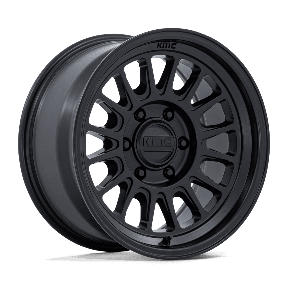 KMC KM733 IMPACT FFT 17X8.5 25 6X130 MATTE BLACK