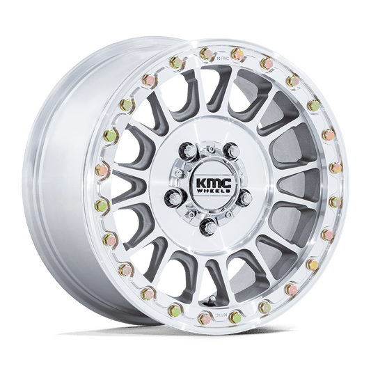 Kmc Powersports KS239 IMPACT UTV BEADLOCK - 15x7 38mm 6x139.7 MACHINED Wheel | KS239DX15706U38