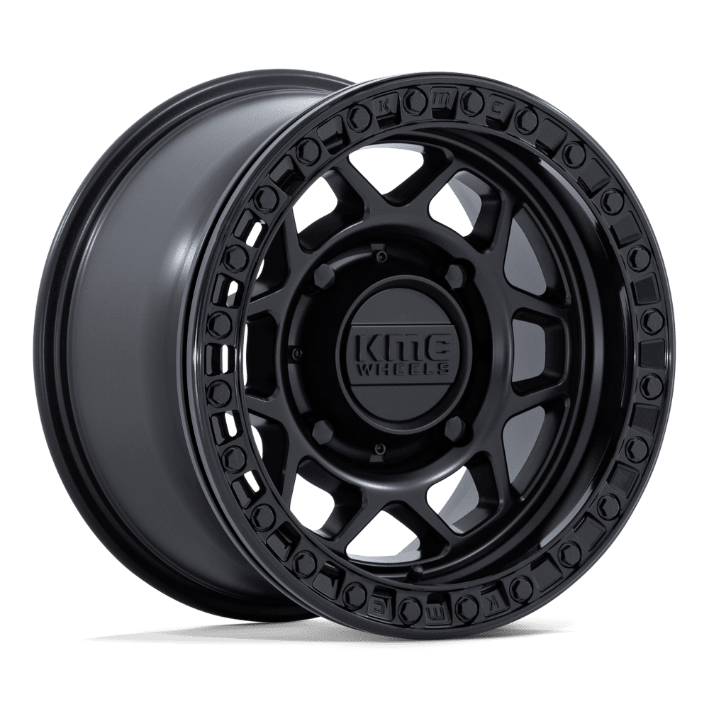 KMC POWERSPORTS KS241 TORX BEADLOCK 15X8 0 4X137 MATTE BLACK W/ GLOSS BLACK RG