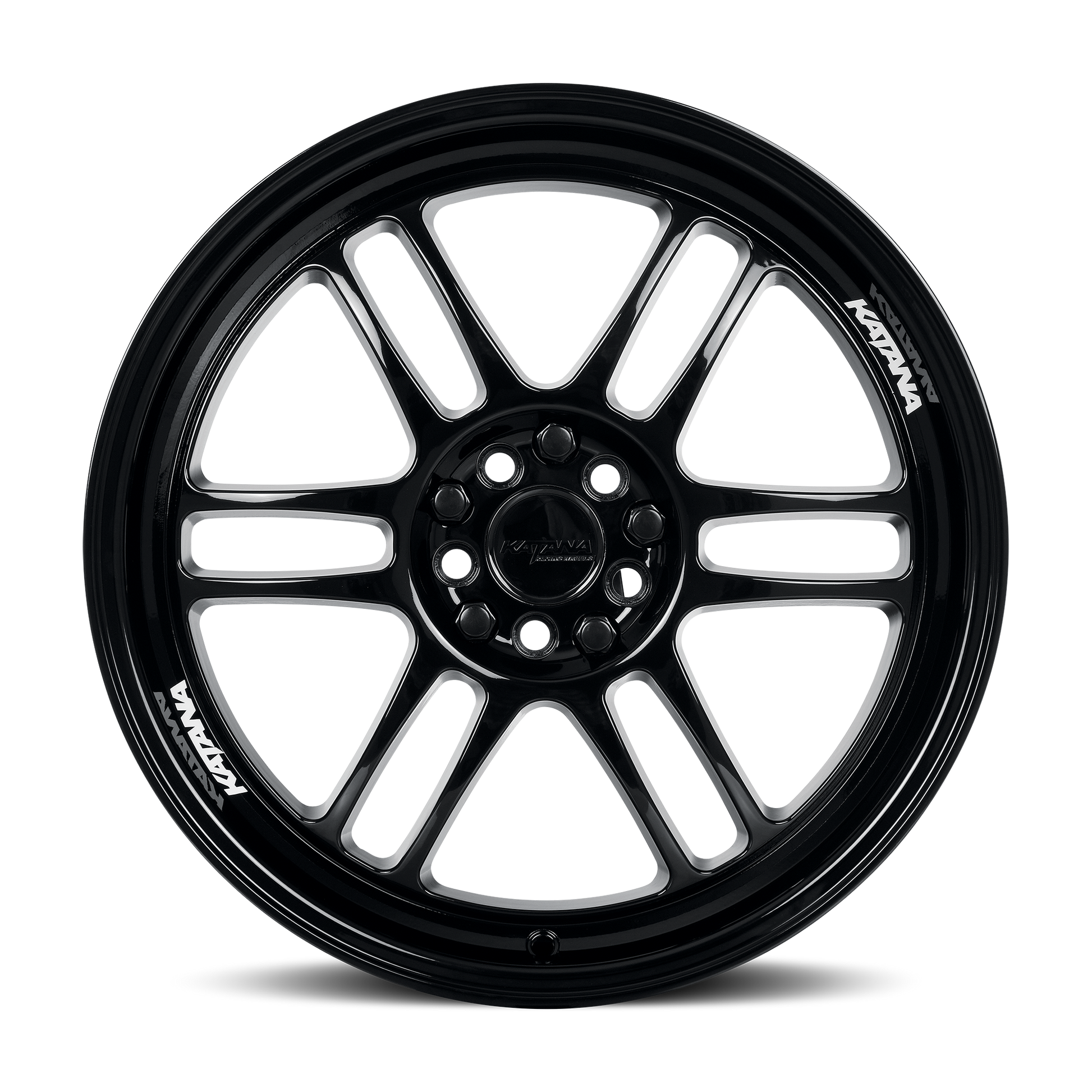 KATANA RACING KR02 17X7.5 40 5X100/5X114.3 GLOSSY BLACK
