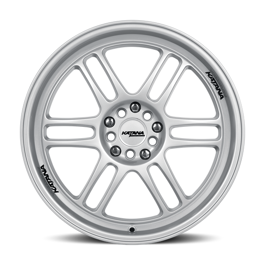 KATANA RACING KR02 17X7.5 40 5X100/5X114.3 GLOSSY SLIVER