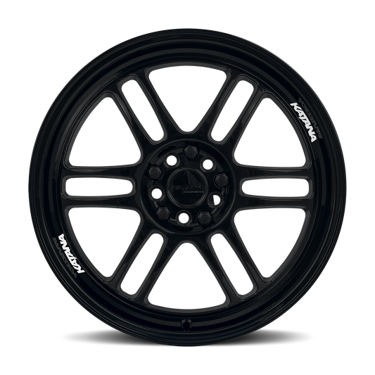 KATANA RACING KR02 17X7.5 40 5X100/5X114.3 MATTE BLACK