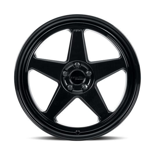 KATANA RACING KR03 18X8 40 5X112 GLOSSY BLACK