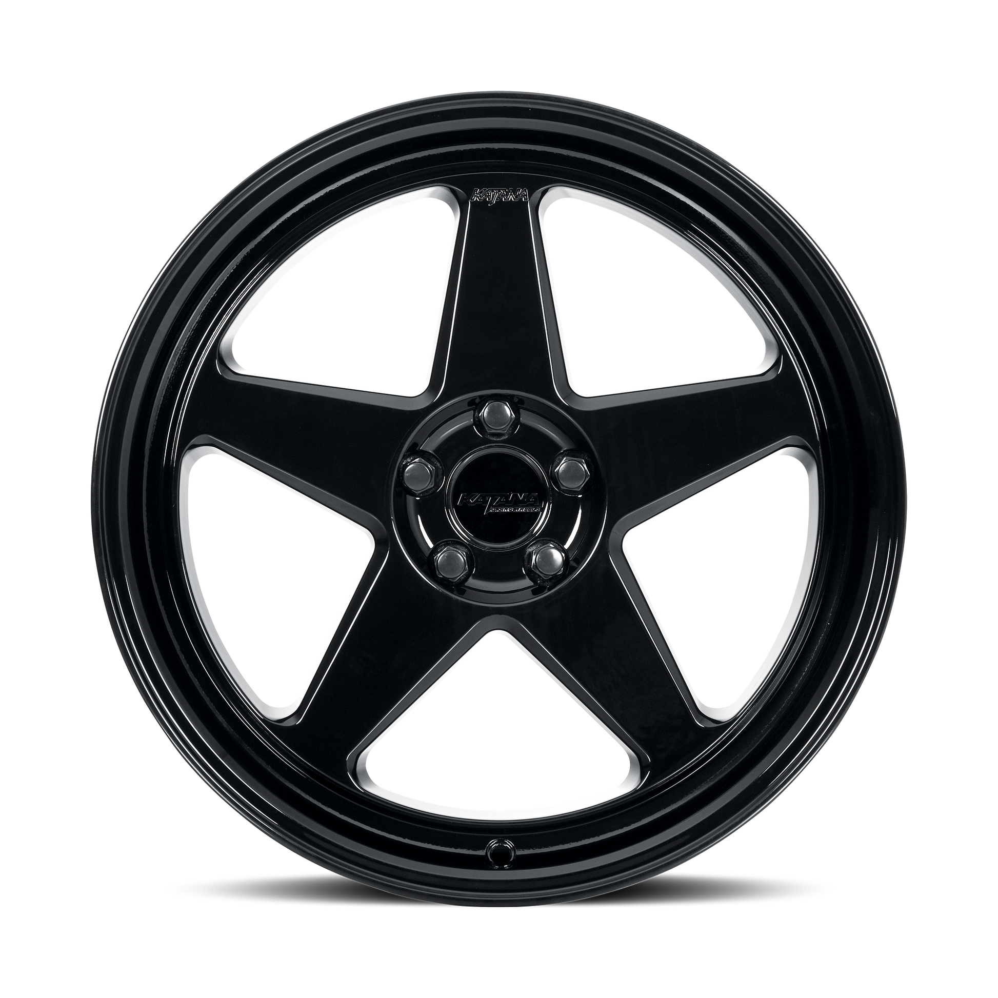 KATANA RACING KR03 20X8.5 40 5X108 GLOSSY BLACK