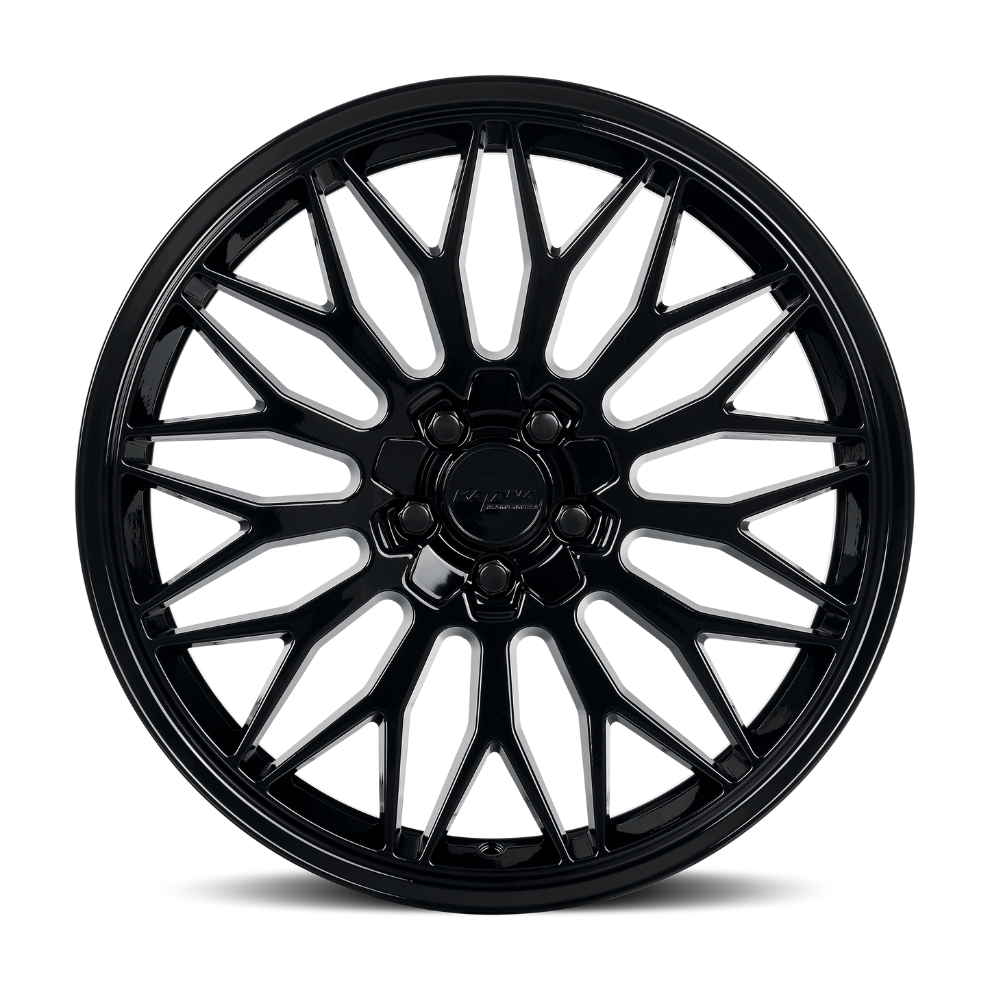 KATANA RACING KR05 18X8 40 5X112/5X114.3 GLOSSY BLACK