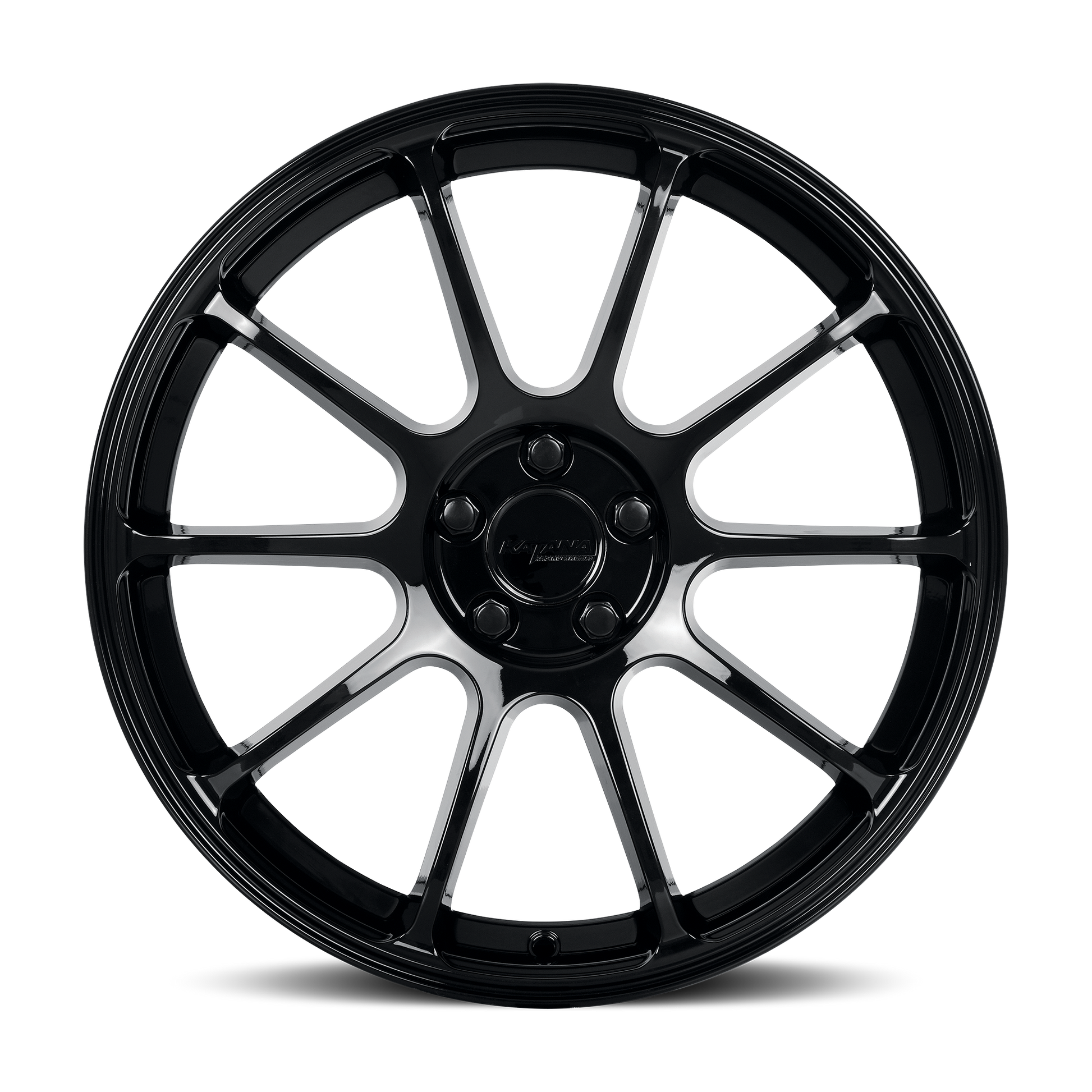 KATANA RACING KR07 18X8 40 5X114.3 GLOSSY BLACK