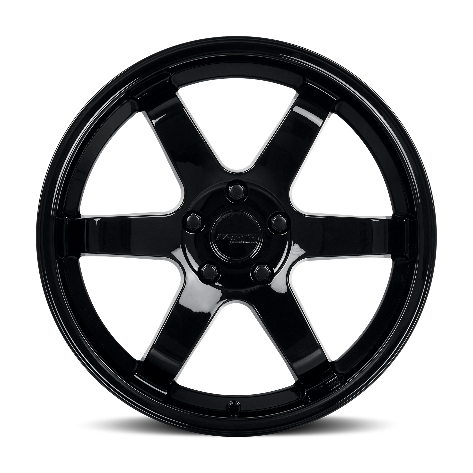 KATANA RACING KR08 18X8 40 5X100 GLOSSY BLACK