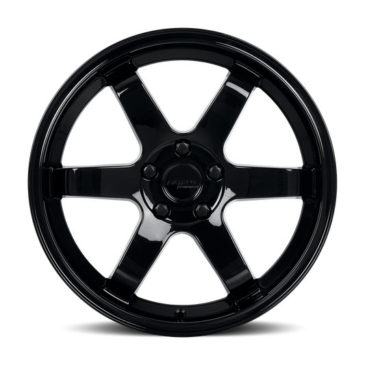 KATANA RACING KR08 17X7.5 40 5X114.3 GLOSSY BLACK
