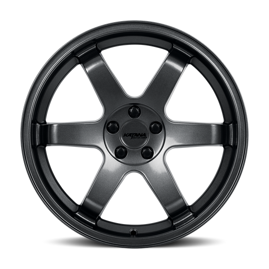 KATANA RACING KR08 18X8 40 5X100 GLOSSY GUNMETAL