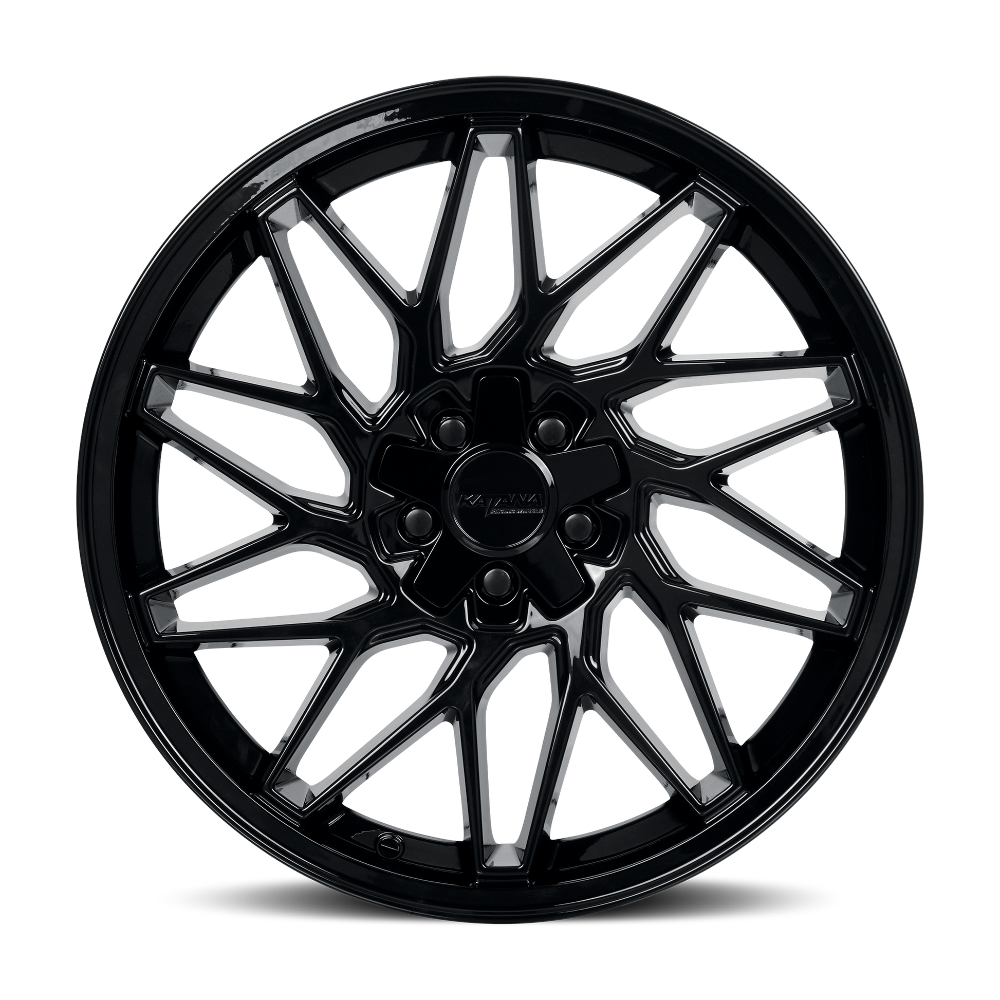 KATANA RACING KR09 18X8 40 5X120/5X114.3 GLOSSY BLACK