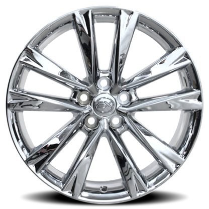 19" Replica Wheel LX24 Fits Lexus 19x7.5 Chrome Wheel