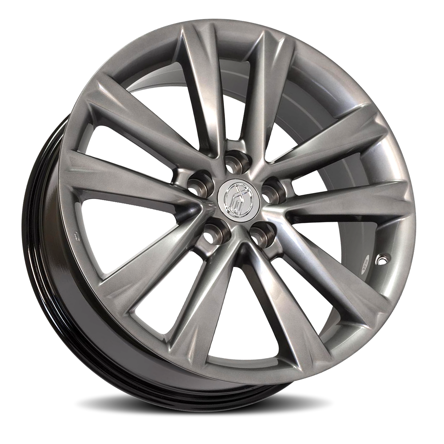 19" Replica Wheel LX24 Fits Lexus 19x7.5 Hyper Silver Wheel