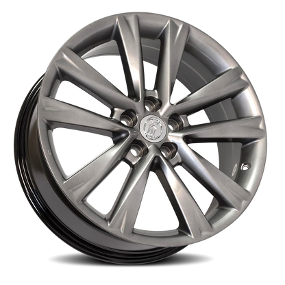 19" Replica Wheel LX24 Fits Lexus 19x7.5 Hyper Silver Wheel