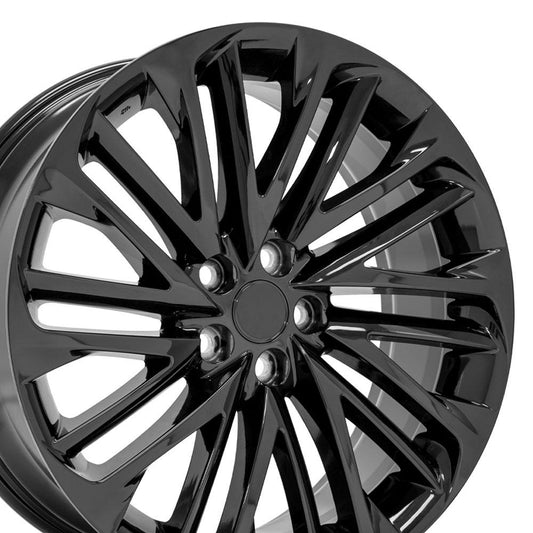 20" Replica Wheel LX58 Fits Lexus 20x8 Black Wheel