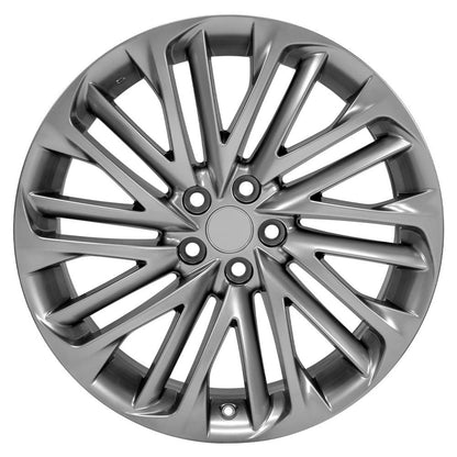 20" Replica Wheel LX58 Fits Lexus 20x8 Hyper Silver Wheel