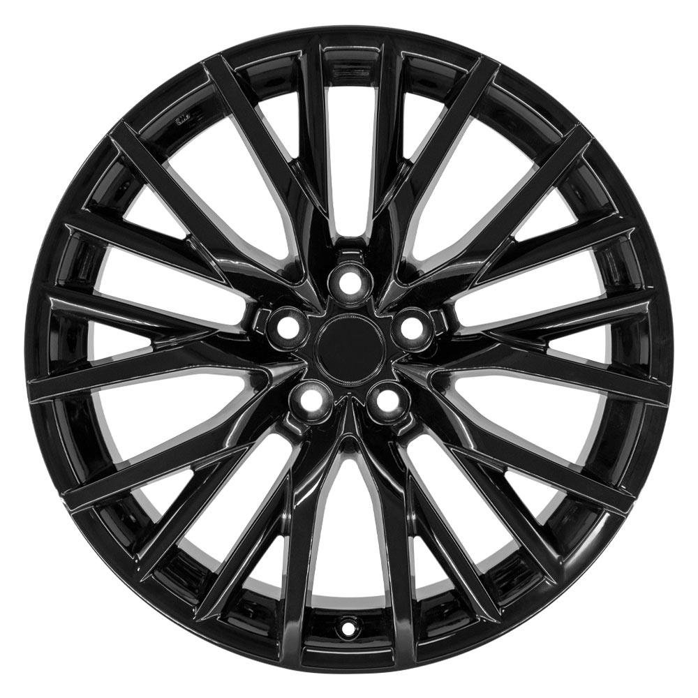 20" Replica Wheel LX59 Fits Lexus 20x8 Black Wheel