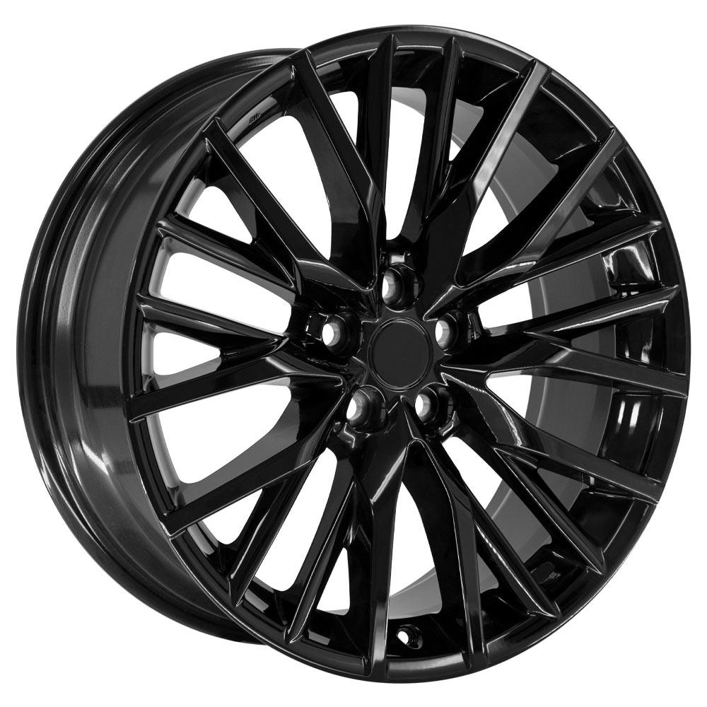 20" Replica Wheel LX59 Fits Lexus 20x8 Black Wheel
