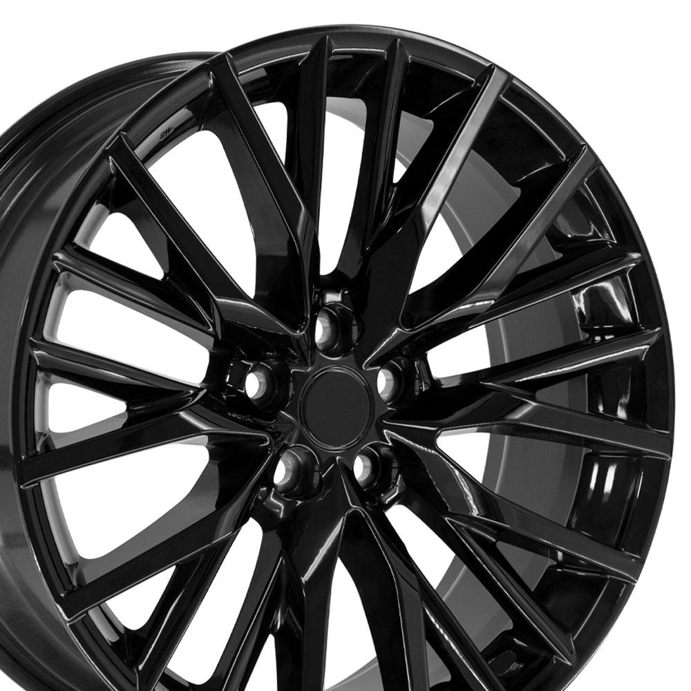 20" Replica Wheel LX59 Fits Lexus 20x8 Black Wheel