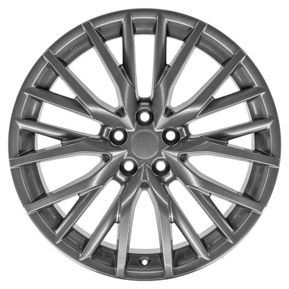 20" Replica Wheel LX59 Fits Lexus 20x8 Hyper Silver Wheel