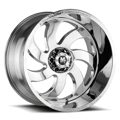 OFF ROAD MONSTER M07 M07 24X12 NEG 44MM 8X165.1 CHROME | M07412865N44