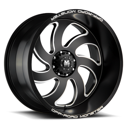 OFF ROAD MONSTER M07 M07 20X10 NEG 19MM 6X135 FLAT BLACK MILLED | M070635N19BML