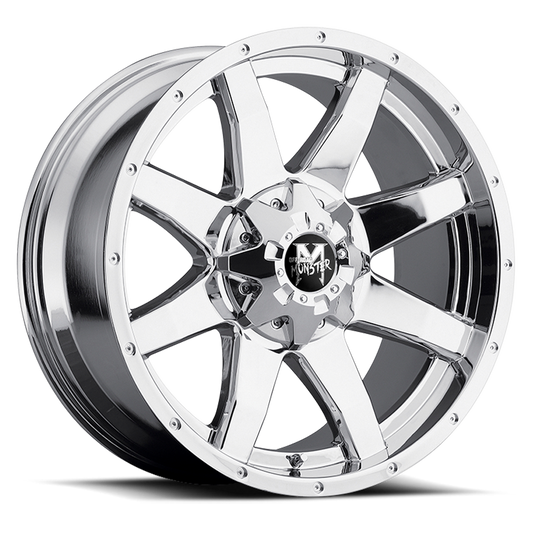 OFF ROAD MONSTER M08 M08 17X9 0MM 6X135/6X139.7 CHROME | M08760702