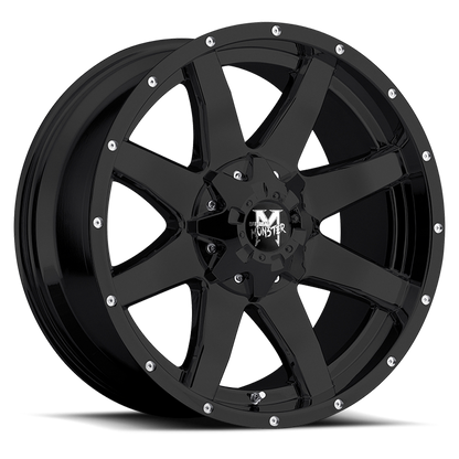 OFF ROAD MONSTER M08 M08 20X12 NEG 44MM 8X165.1/8X170 FLAT BLACK | M08012867N44B
