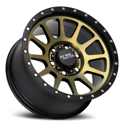 OFF ROAD MONSTER M10 M10 17X9 0MM 5X127 FLAT BLACK MACHINED BRONZE | M10752700BBZ