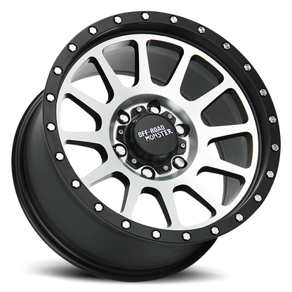OFF ROAD MONSTER M10 M10 17X9 0MM 6X139.7 FLAT BLACK MACHINED | M10763900BM