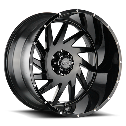 OFF ROAD MONSTER M12 M12 24X14 NEG 76MM 6X139.7 ALL GLOSS BLACK | M12414639N76GB