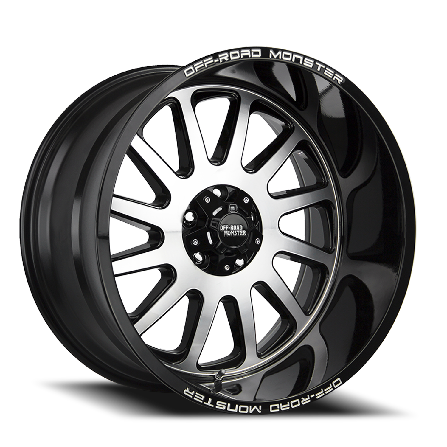OFF ROAD MONSTER M17 M17 22X12 NEG 44MM 6X139.7 GLOSS BLACK MACHINED | M17212639N44GBM