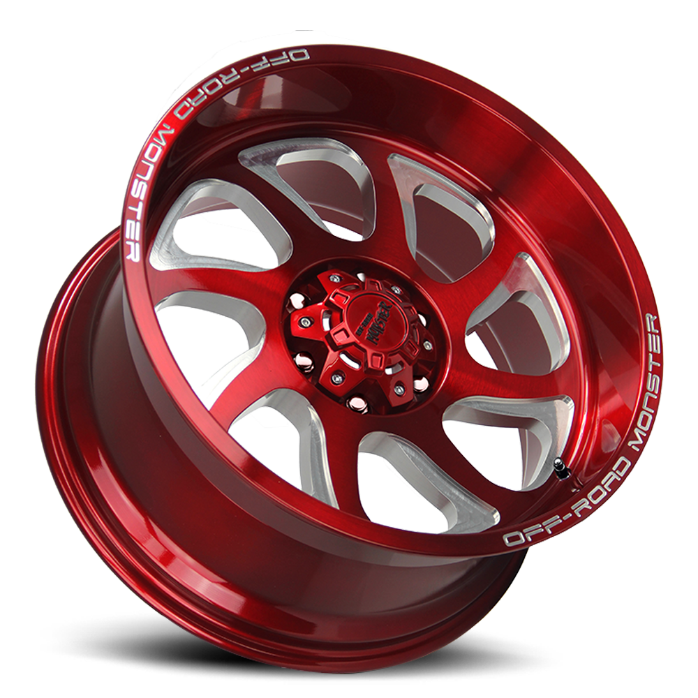 OFF ROAD MONSTER M22 M22 22X12 NEG 44MM 5X127 CANDY RED | M22212527N44R
