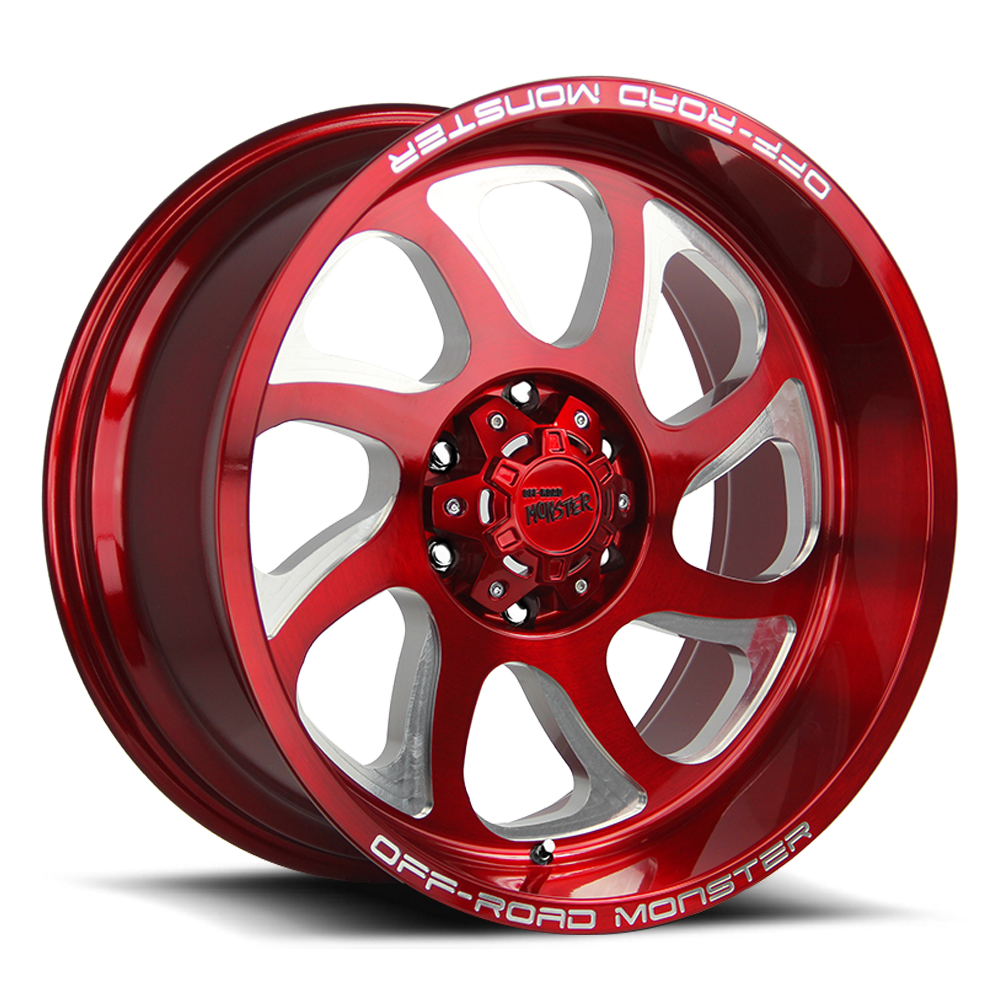 OFF ROAD MONSTER M22 M22 22X12 NEG 44MM 8X165.1 CANDY RED | M22212865N44R