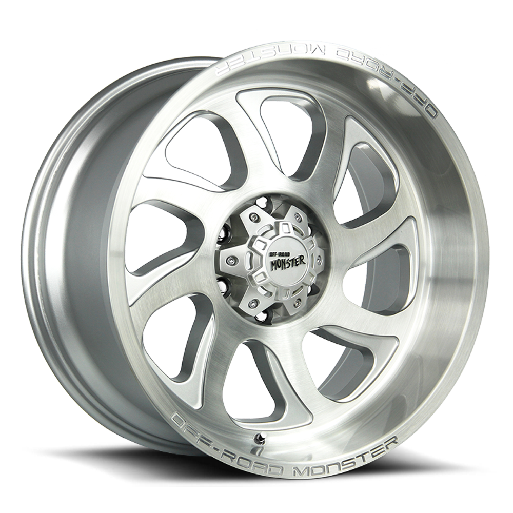 OFF ROAD MONSTER M22 M22 20X10 NEG 19MM 6X139.7 BRUSHED FACE SILVER | M220639N19BFS