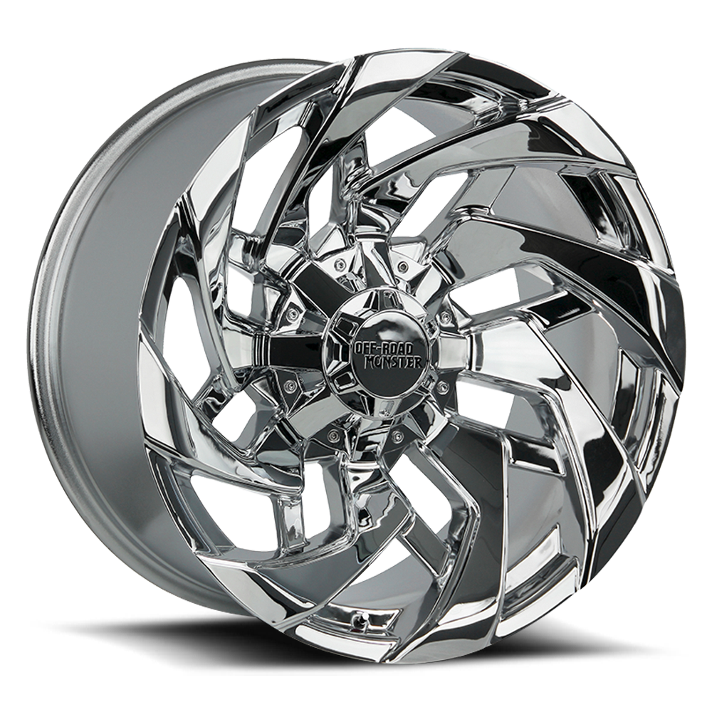 OFF ROAD MONSTER M24 M24 20X10 NEG 19MM 8X165.1/8X170 CHROME | M240867N19