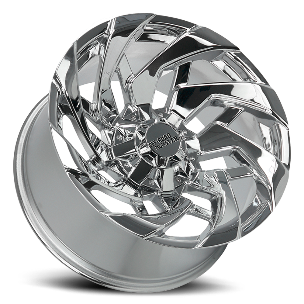 OFF ROAD MONSTER M24 M24 20X10 NEG 19MM 8X165.1/8X170 CHROME | M240867N19
