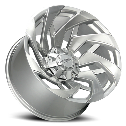 OFF ROAD MONSTER M24 M24 22X12 NEG 44MM 5X127/5X139.7 BRUSHED FACE SILVER | M24212527N44BFS