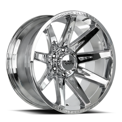 OFF ROAD MONSTER M25 M25 22X12 NEG 44MM 5X127 CHROME | M25212527N44C