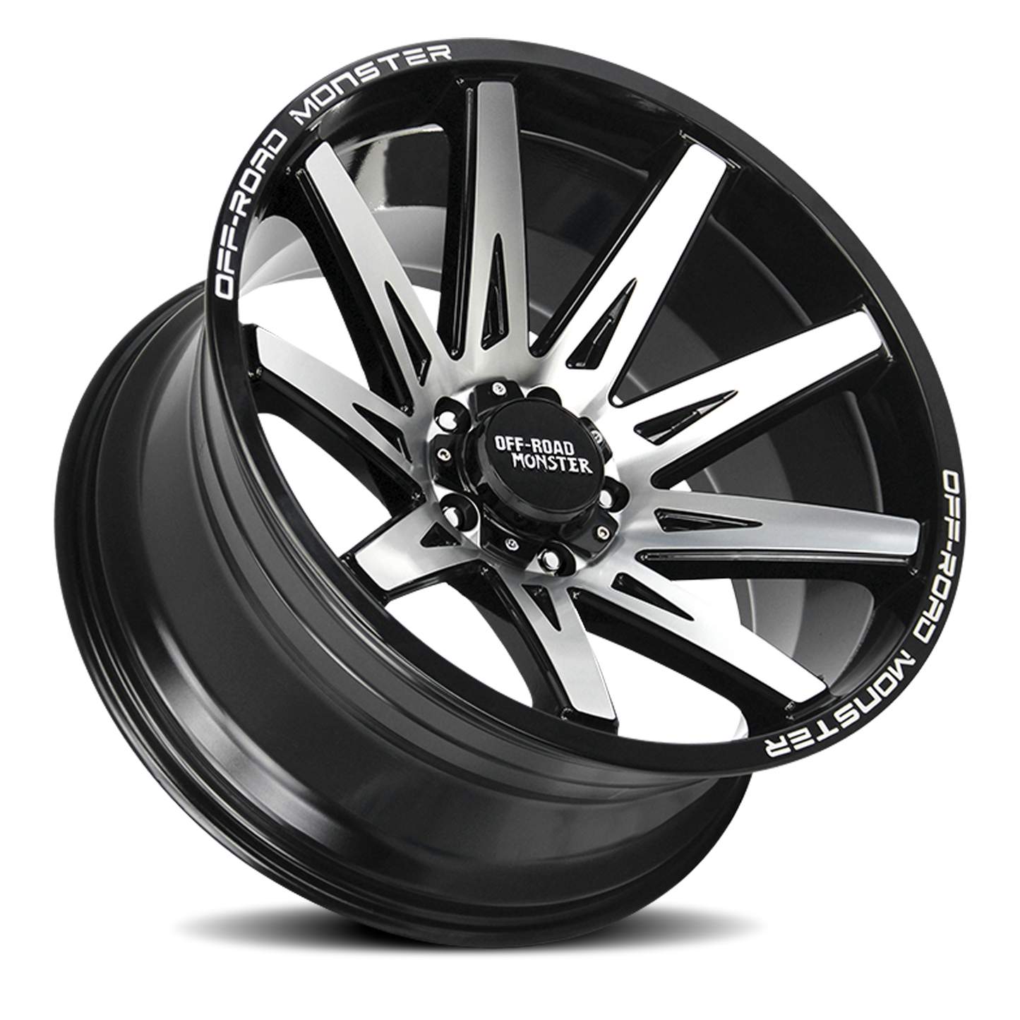 OFF ROAD MONSTER M25 M25 22X12 NEG 44MM 6X135 GLOSS BLACK MACHINED | M25212635N44GBM