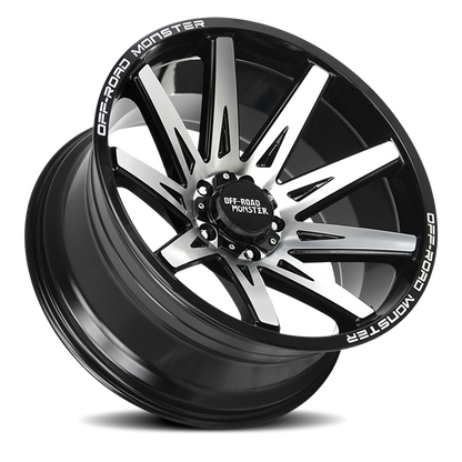 OFF ROAD MONSTER M25 M25 22X12 NEG 44MM 6X135 GLOSS BLACK MACHINED | M25212635N44GBM